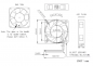 Preview: SUNON Axial fan 40x40x10mm, 12 Volt