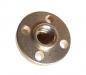 Mobile Preview: Brass trapezoidal thread nut TR8x2 with four M3 threads